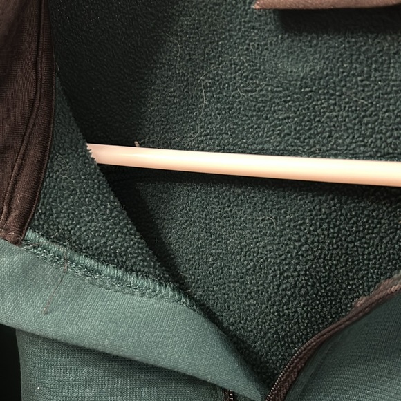 Under Armor teal & neon yellow jacket size Large - Picture 4 of 4